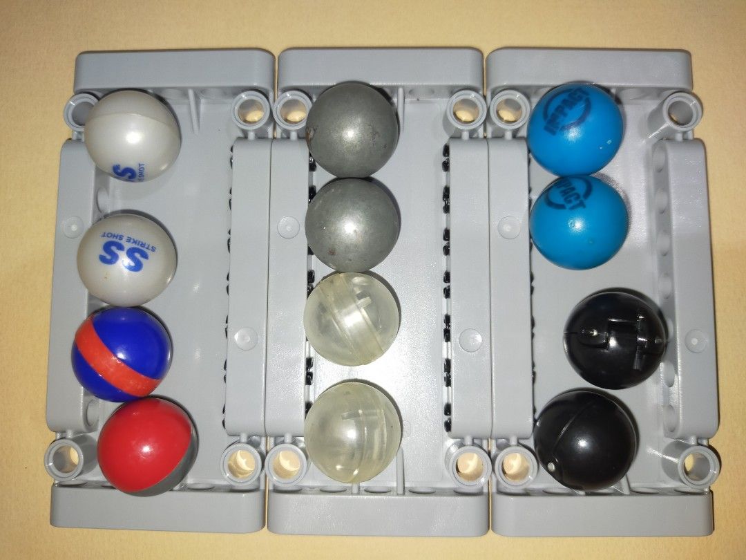 B-Daman strike shots (Category: Action & Battle Toys) located in Iloilo. Submitted by kncimb (Listing ID 1450624913, Image 1). Description: P200 each. Speed shot. Drive shot. Random shot Metal shot Stealth drive shot Impact shot Split shot.