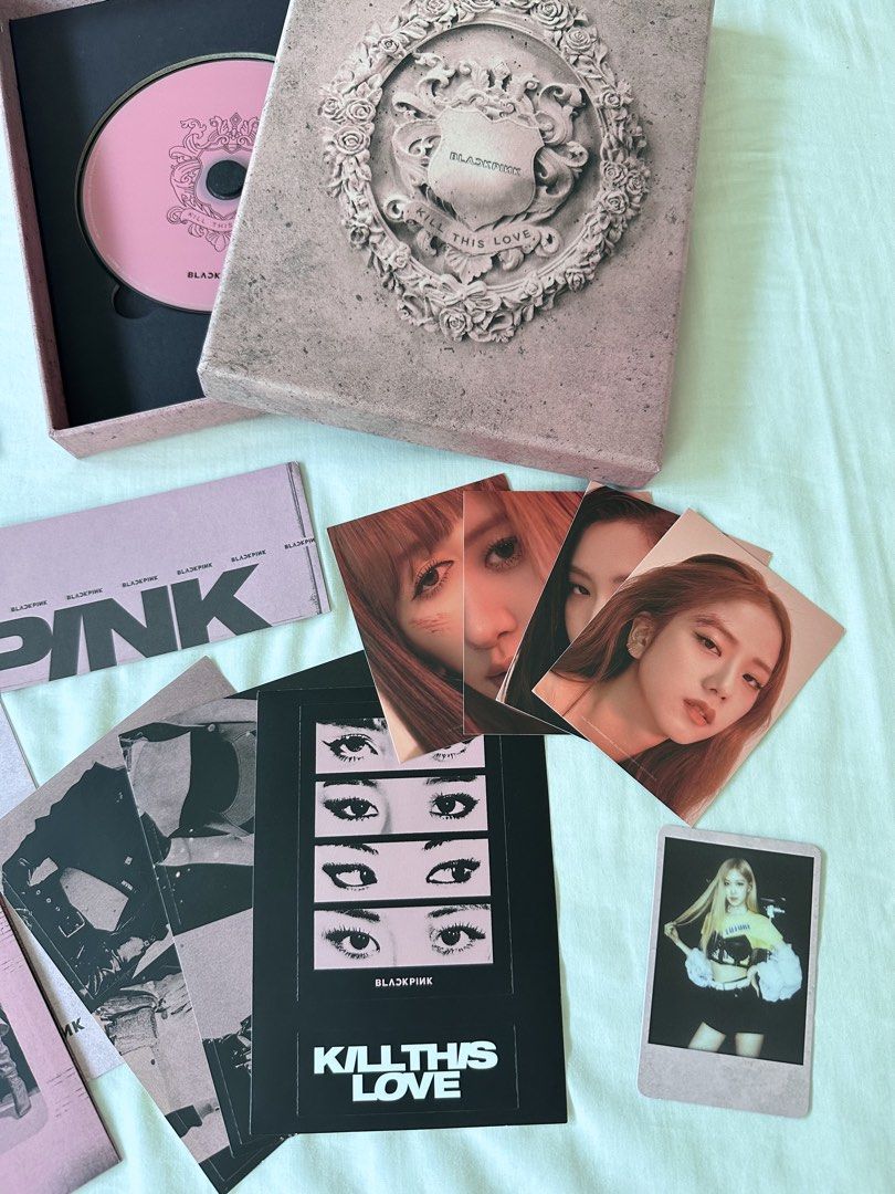 Blackpink Album Kill This Love (Category: CDs & DVDs) located in San Juan City. Submitted by keep.it.clean (Listing ID 1450598359, Image 2). Description: - in good condition - complete inclusions (see photos) - get both for ₱650 Rfs: not collecting anymore .