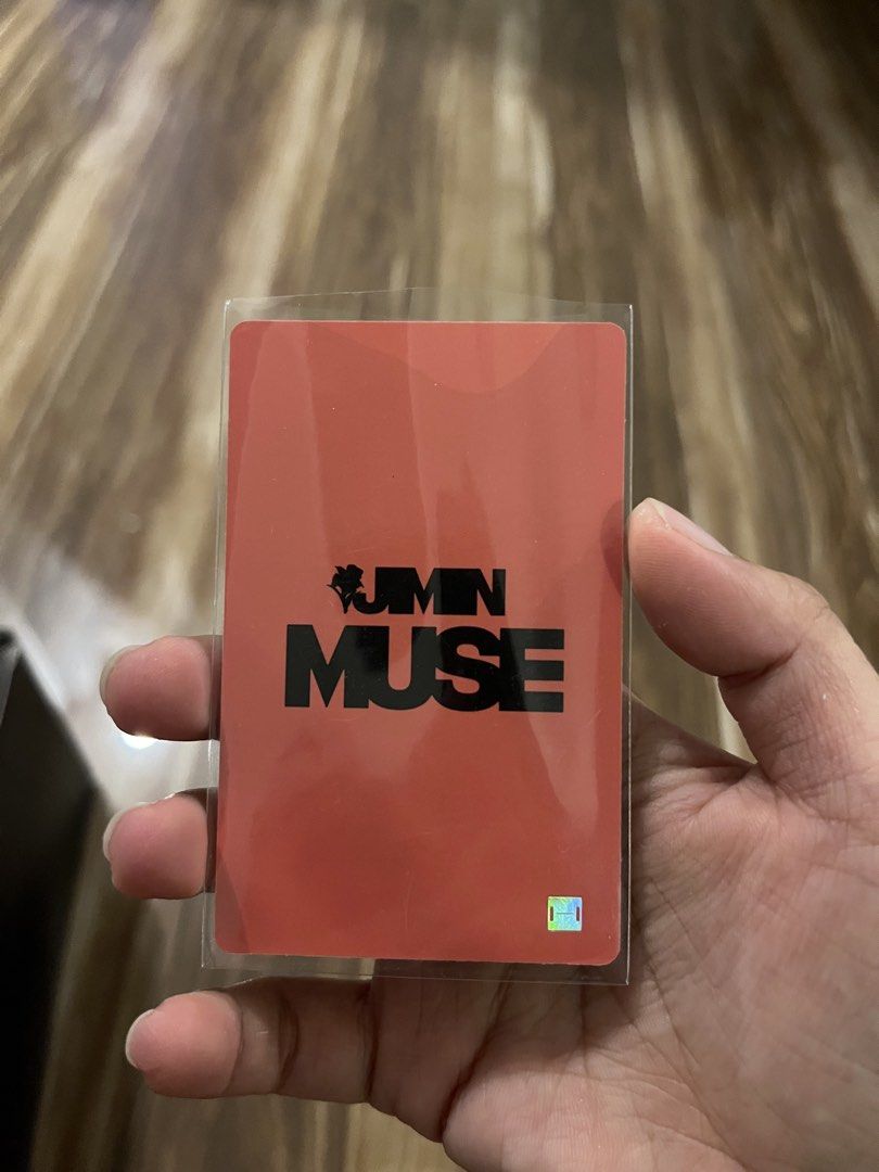 BTS Jimin Muse Photocard (Category: K-Wave Merchandise) located in Bacolor. Submitted by xoxo_9756 (Listing ID 1450670192, Image 2). Description: .