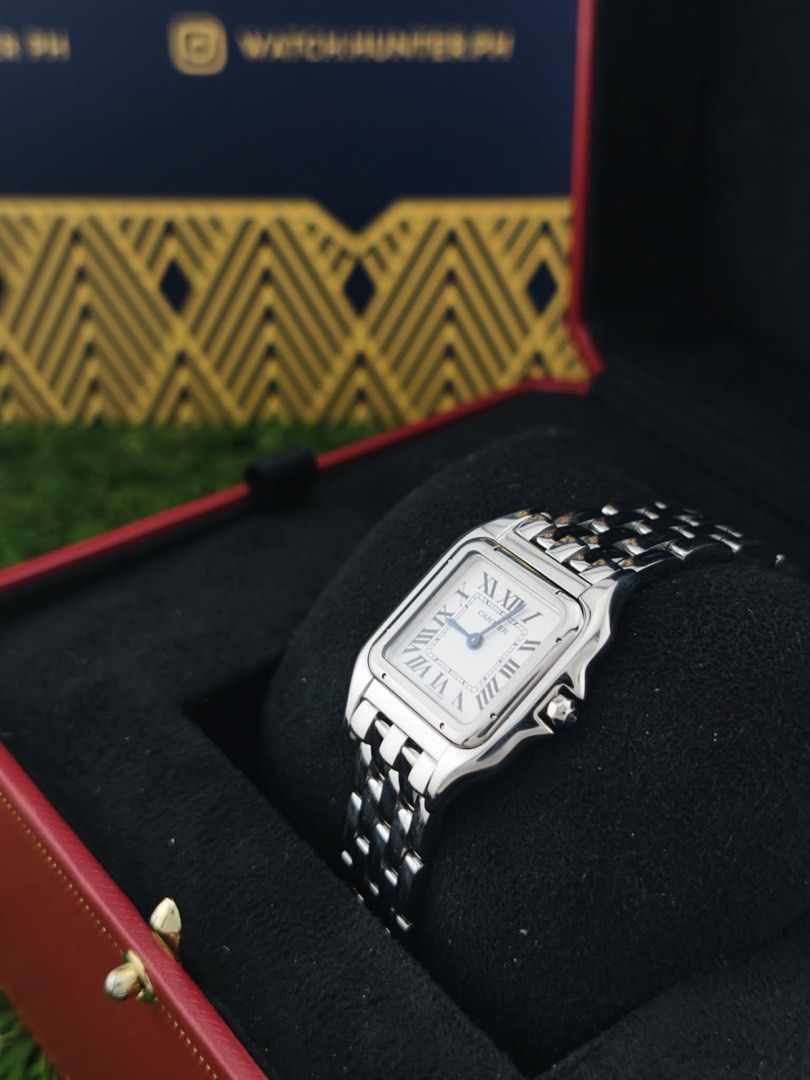 Cartier Panthere Medium (Category: Luxury Watches) located in Muntinlupa City. Submitted by noeyslittlecloset (Listing ID 1450690885, Image 3). Description: Cartier Panthere Medium WSPN007 Complete set 2023 Open for authentication.