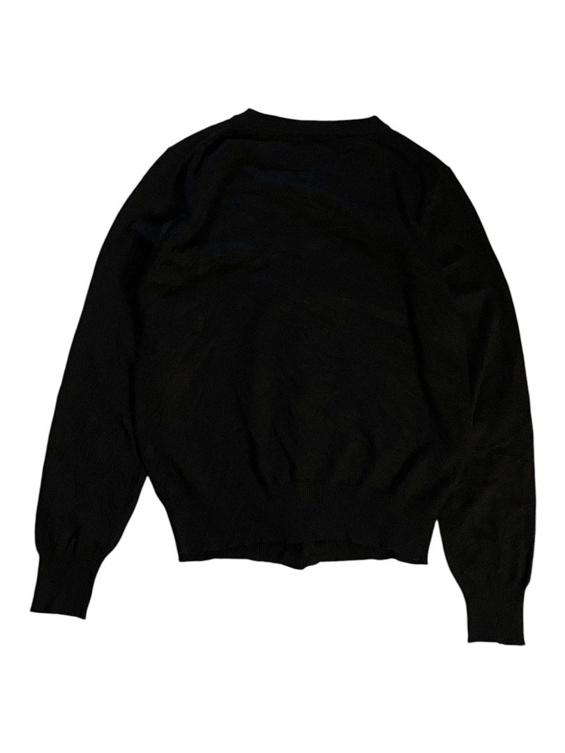 CDG COMME DES GARCONS PLAY CARDIGAN JACKET (Category: Tshirts & Polo Shirts ) located in Pasay City. Submitted by digital_wardrobe.ph (Listing ID 1450630835, Image 2). Description: CDG COMME DES GARCONS PLAY CARDIGAN JACKET details size: small - medium width: 19 length: 24 price: 650 location: pasay city.