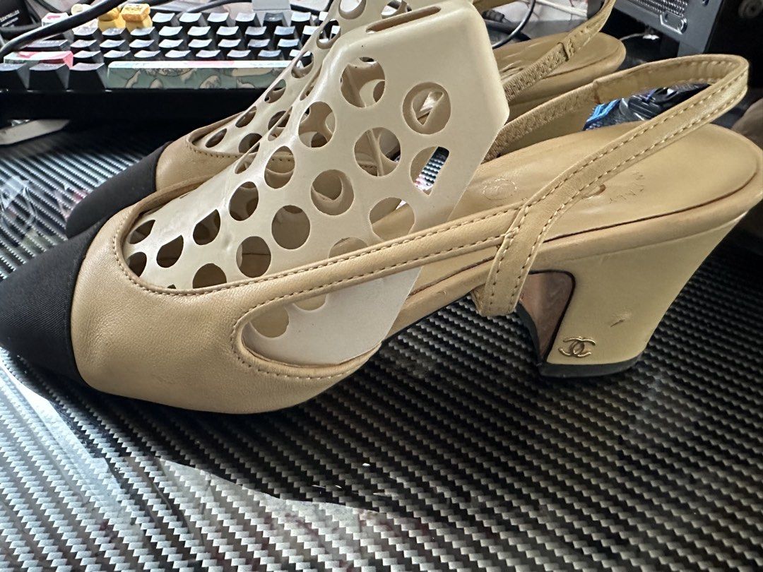 Chanel Sling Back (Category: Announcements) located in Butuan. Submitted by wear.next (Listing ID 1450661306, Image 2). Description: Size 38 No inclusion .
