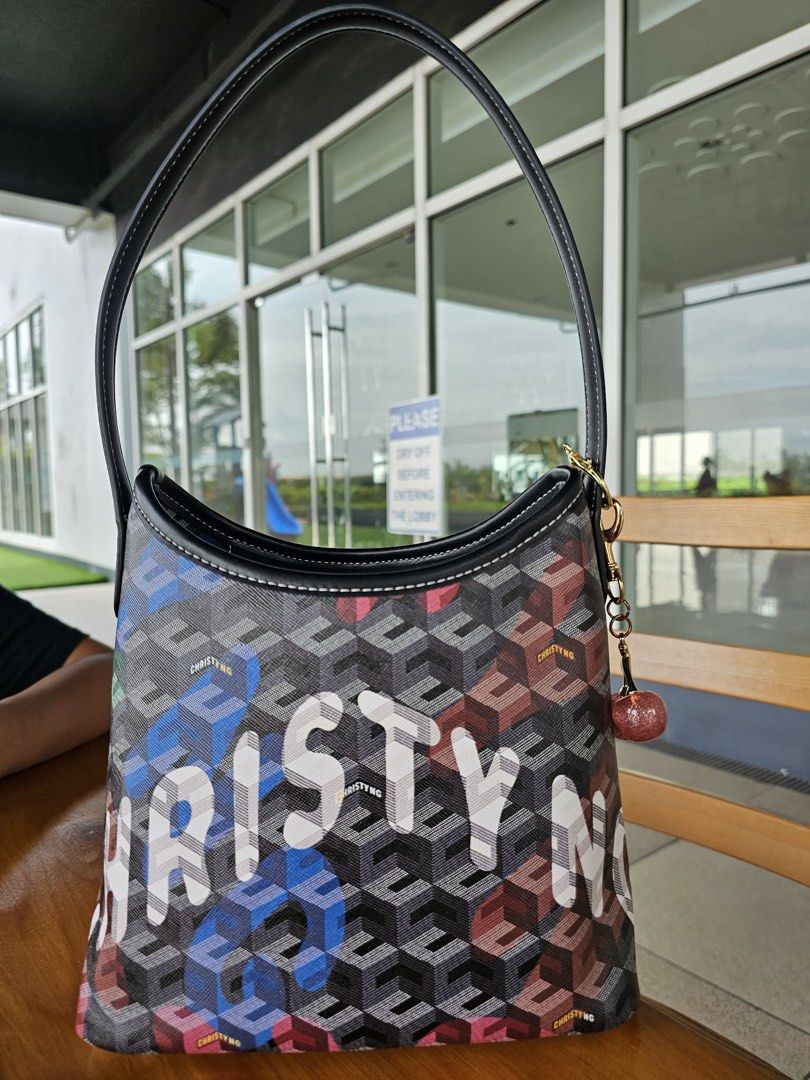 Christy Ng mini Alesso multi (Category: Shoulder Bags) located in Quezon City. Submitted by MsCLM (Listing ID 1450583035, Image 1). Description: Used once Good as new.
