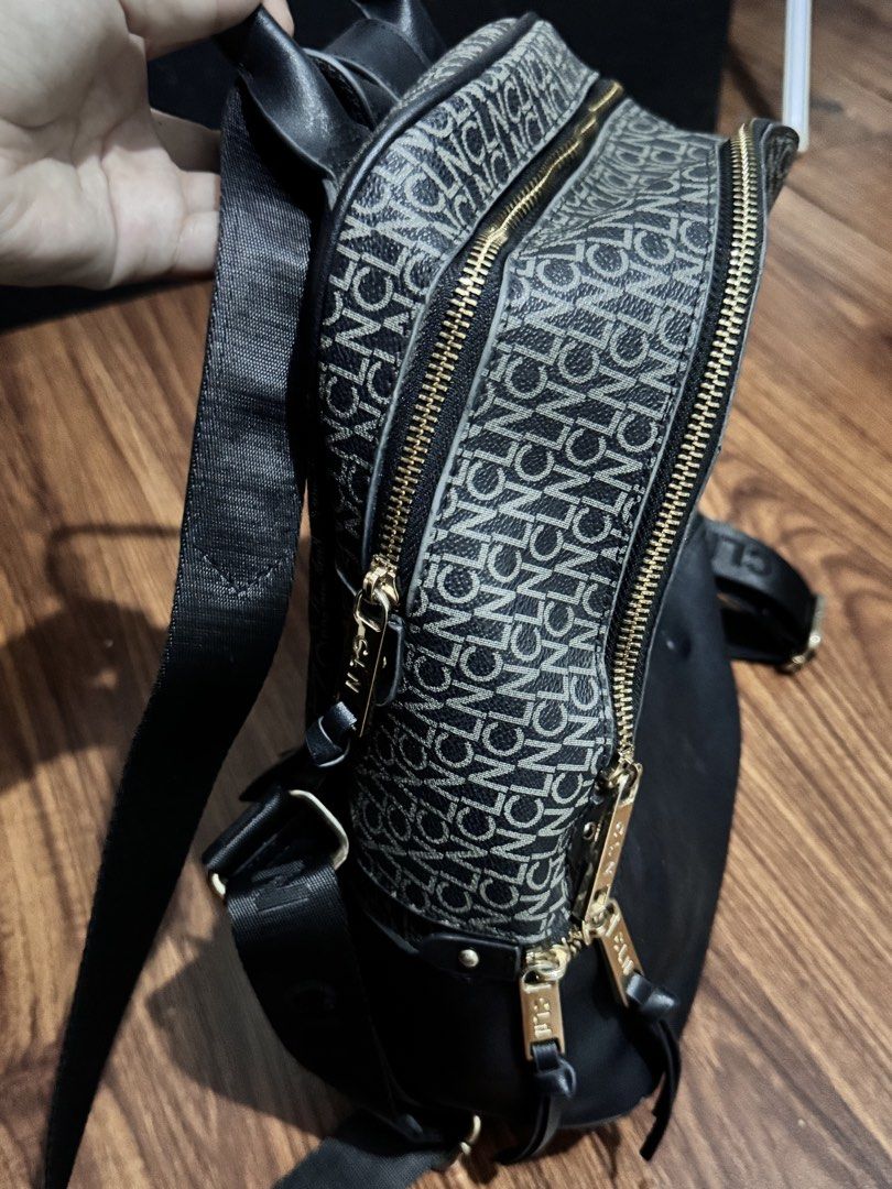 cln backpack gold & black (Category: Backpacks) located in Manila. Submitted by ch4eo (Listing ID 1450703847, Image 3). Description: Good as new. Once used. Gold & Black hardware with no signs of flaws. clean exterior and interior good condition. .