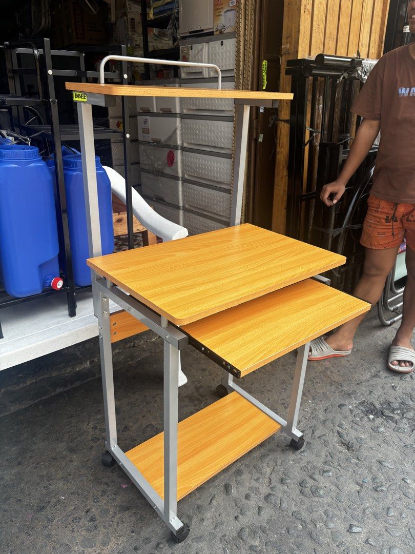 Computer Table - Color Beech (Category: Tables & Sets) located in Manila. Submitted by cha.furniture (Listing ID 1450562625, Image 3). Description: Computer Table without drawer Color: Beech Location: Paco, Manila.