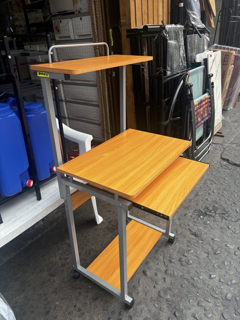 Computer Table - Color Beech (Category: Tables & Sets) located in Manila. Submitted by cha.furniture (Listing ID 1450562625, Image 2). Description: Computer Table without drawer Color: Beech Location: Paco, Manila.