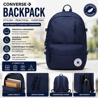 🎒 Multi-Pocket Casual Backpack | Lightweight Travel, School & Laptop Bag | Unisex Collection item 1