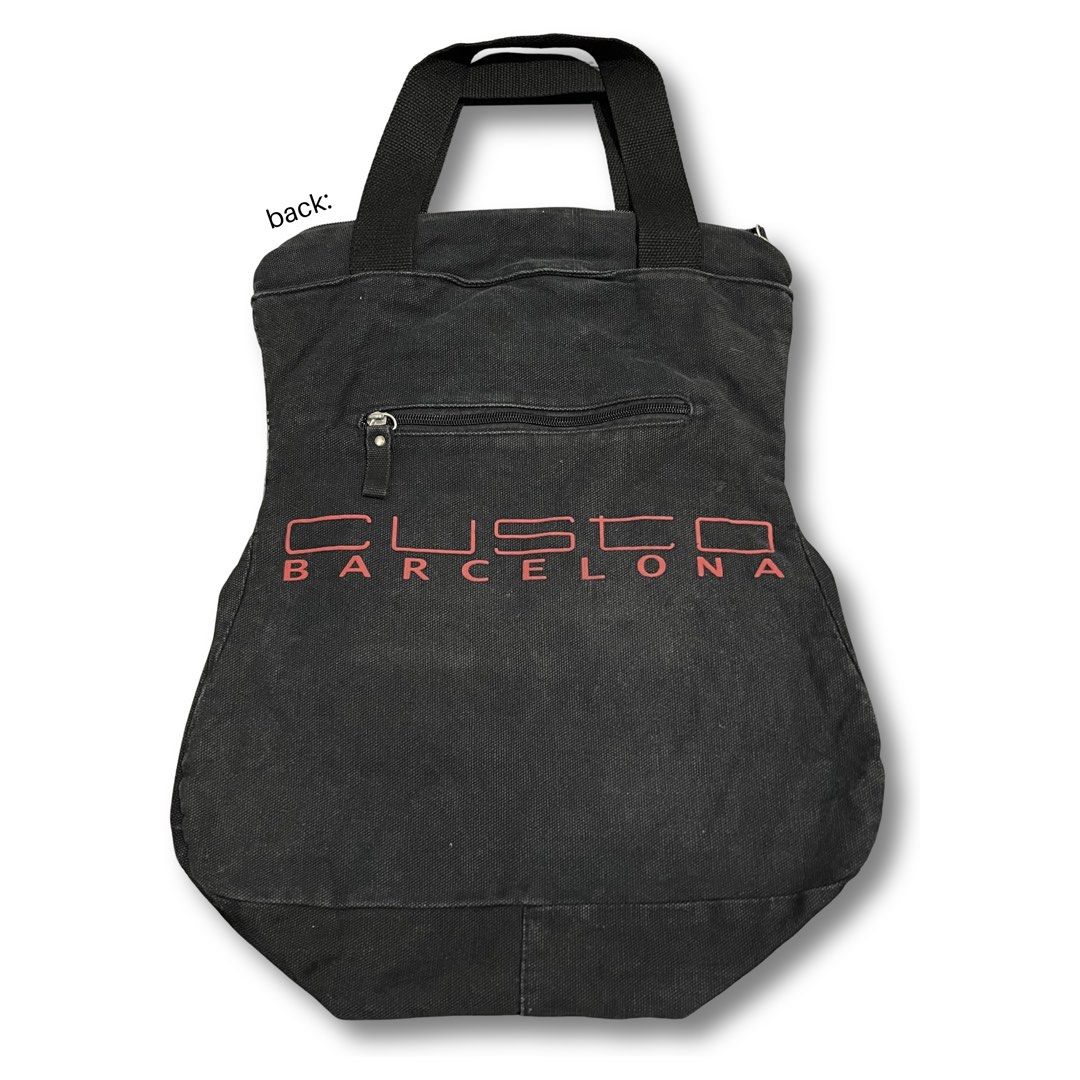 Custo Barcelona Tote Bag (Category: Tote Bags) located in Manila. Submitted by pollyspocket.ph (Listing ID 1450670753, Image 2). Description: ˗ˏˋ ꒰ ✉︎ ꒱ ˎˊ˗ will thoroughly clean the bag before shipping..