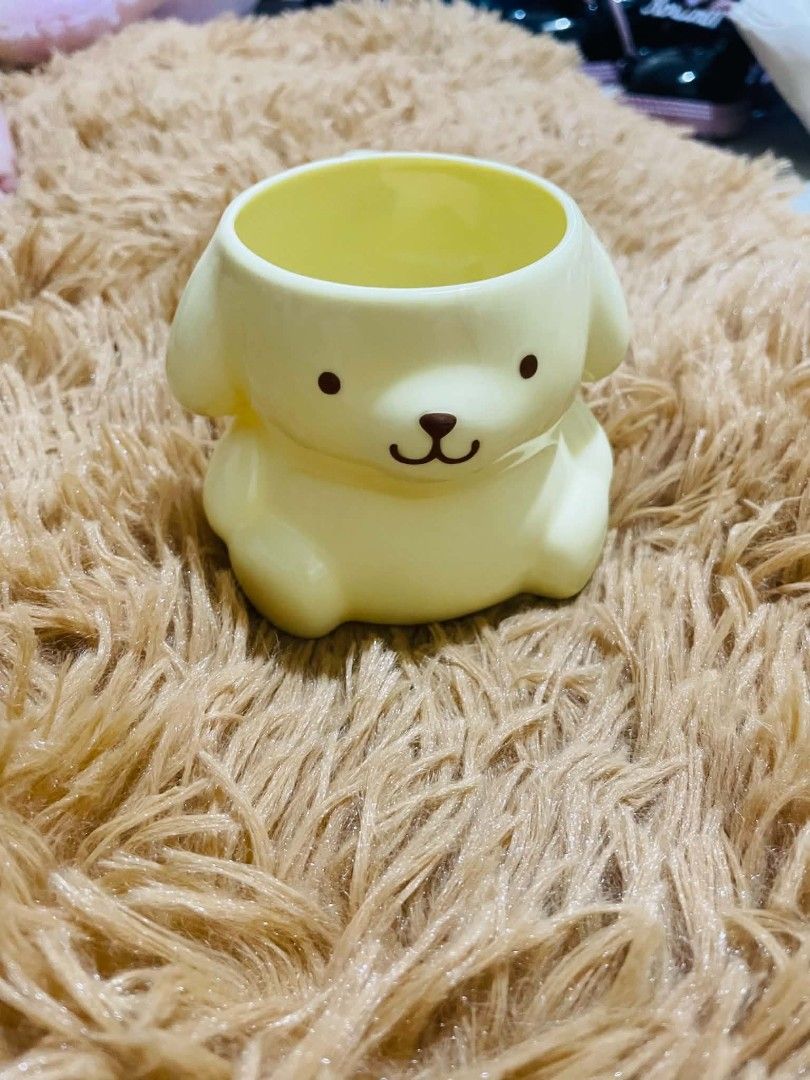 Cute Yellow Dog Ceramic Mug (Category: Coffee & Tea Tableware) located in Manila. Submitted by jheng_water (Listing ID 1450674822, Image 2). Description: - Adorable yellow dog design - Perfect for coffee or tea - Made of durable ceramic - Ideal for collectors or as a fun gift - Dishwasher and microwave safe.