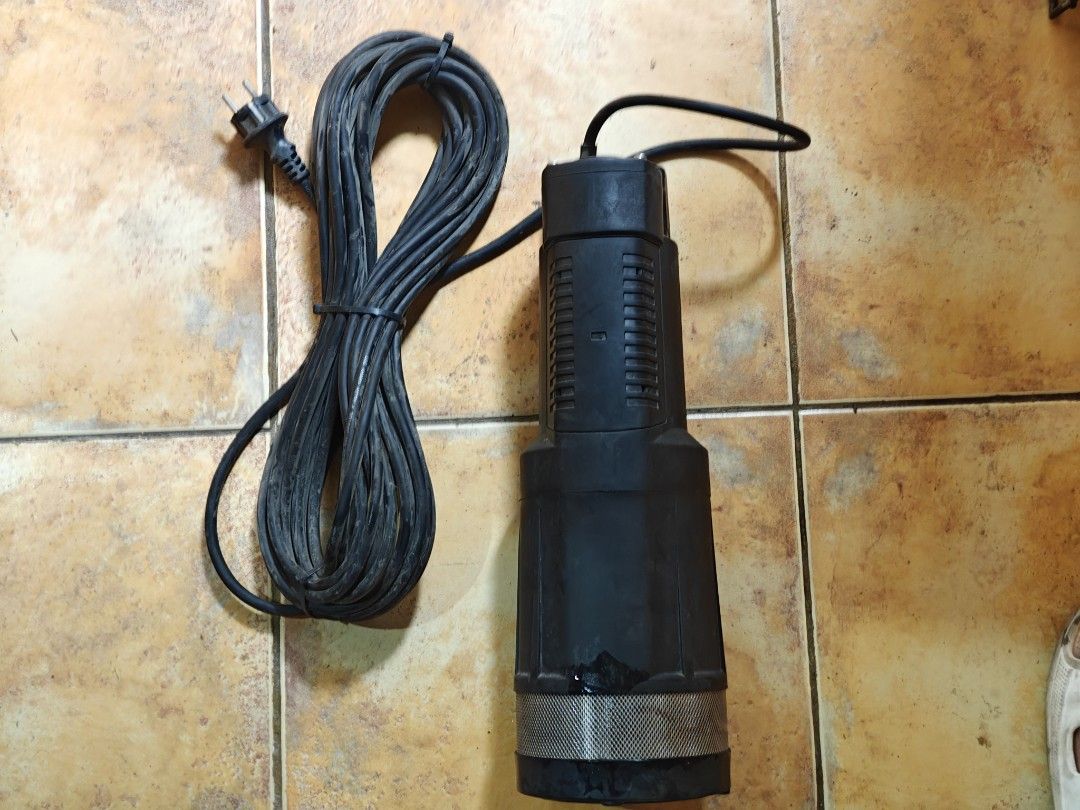 DAB Divertron 1000M Submersible Pump (Category: Construction Tools & Equipment) located in Lubao. Submitted by thismantle (Listing ID 1450570182, Image 3). Description: 🌊 DAB Divertron 1000 M Submersible Water Pump (Surplus) This is a premium, heavy-duty DAB Divertron 1000 M submersible electronic multi-impeller water pump. Known for its integrated automatic on/off pressure system, this pump is perfect for rain harvesting, cisterns, and domestic