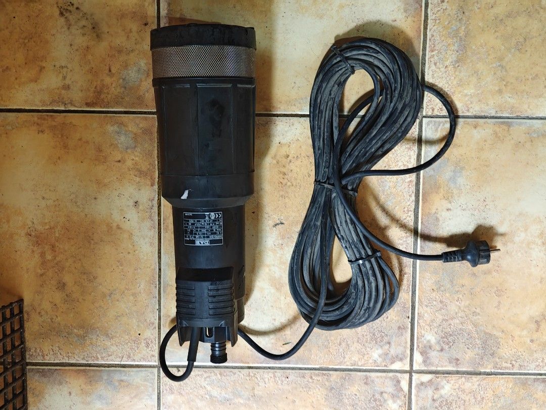 DAB Divertron 1200 M Submersible Pump (Category: Construction Tools & Equipment) located in Lubao. Submitted by thismantle (Listing ID 1450570596, Image 2). Description: 🌊 DAB Divertron 1200 M Submersible Water Pump (Surplus) This is a premium, high-performance DAB Divertron 1200 M submersible electronic multi-impeller water pump. It features an integrated automatic on/off pressure system, making it an excellent choice for rain harvesting, deep 