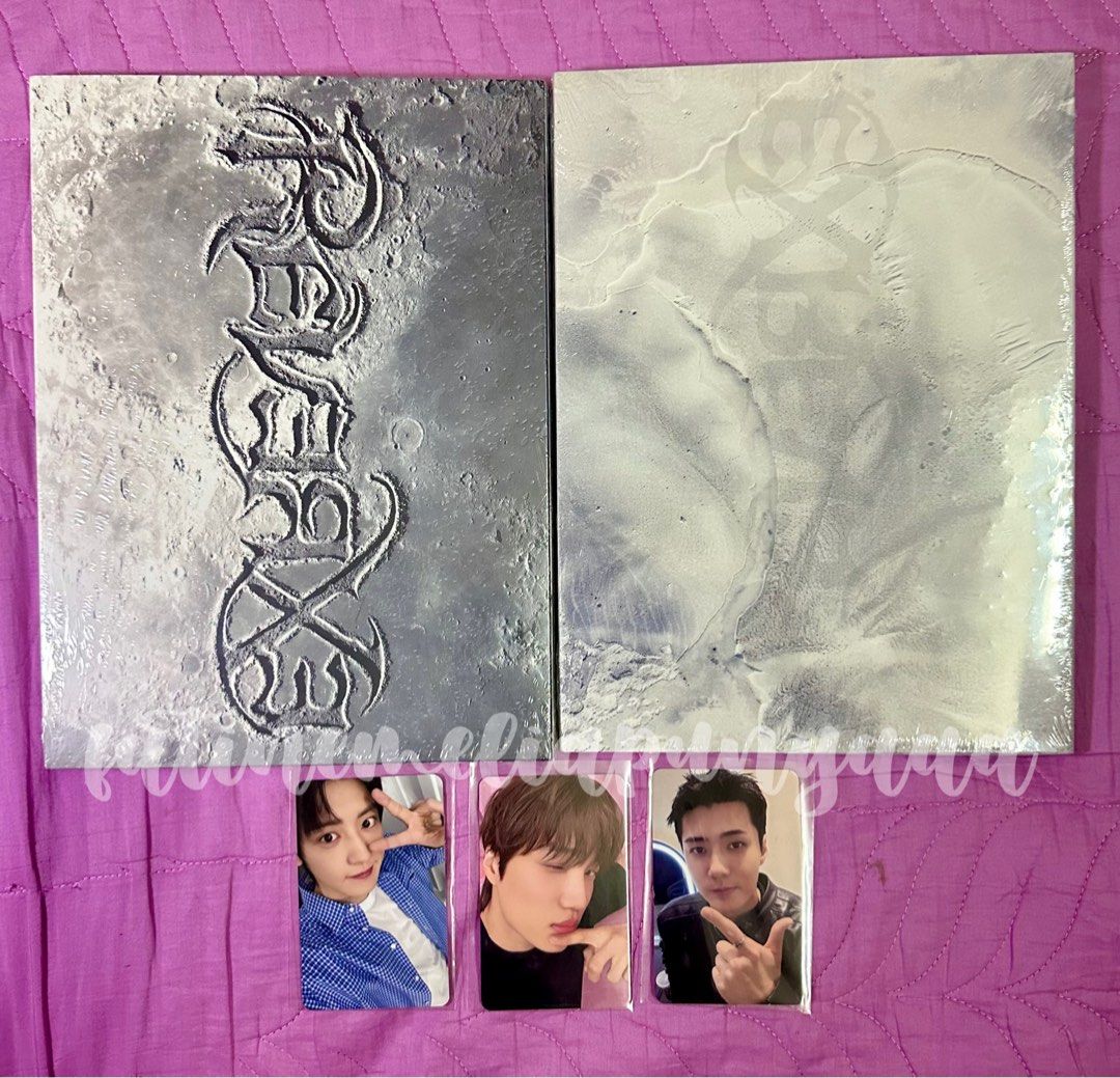 EXO REVERXE ALBUM MAKESTAR FANSIGN EVENT IN KL (Category: K-Wave) located in Kuala Lumpur. Submitted by emeliacollections (Listing ID 1450637311, Image 1). Description: 💰 1 sealed album (reverse/cube version) + POB PC - RM40 💰 1 sealed album (reverse/cube version) - RM25 💰 POB pc - RM30 ✅ POB pc can choose - Chanyeol ✅ - Kai ✅ - Sehun ✅ postage: RM8 WM / RM15 EM .