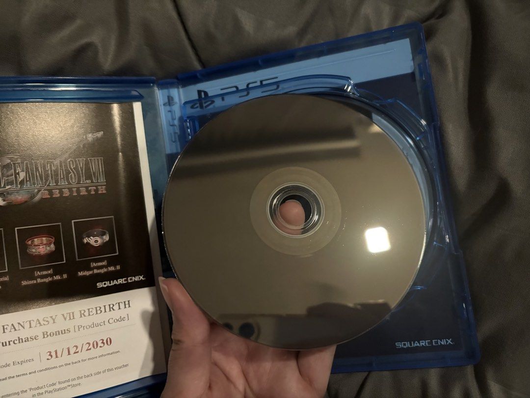 Final Fantasy VII Rebirth PS5 Game (Category: PlayStation) located in Manila. Submitted by siopauz (Listing ID 1450658554, Image 3). Description: Unused code due to PlayStation account being US region .