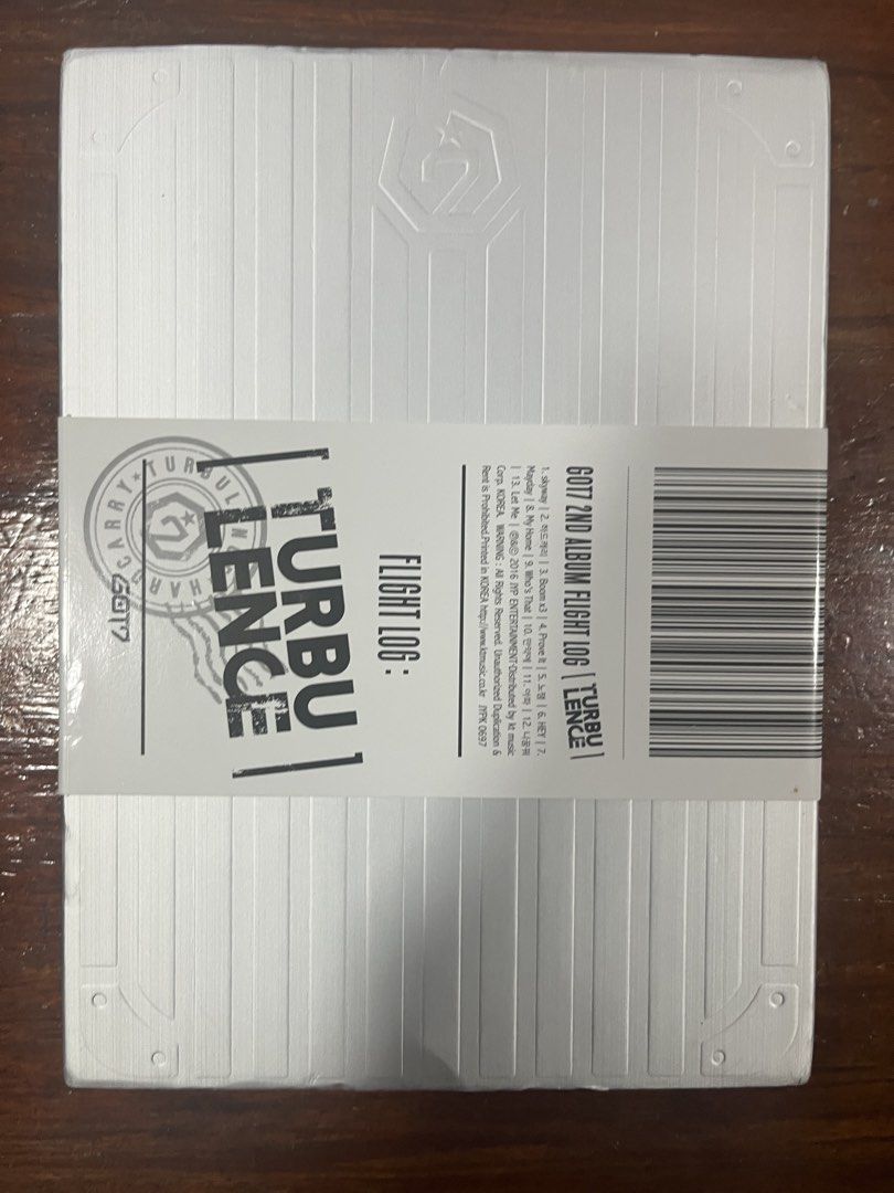 Flight Log: Turbulence (GOT7 preloved album) (Category: CDs & DVDs) located in Bacoor. Submitted by janey_sells (Listing ID 1450619817, Image 1). Description: Preloved GOT7 album Inclusions Photobook Sticker CD.