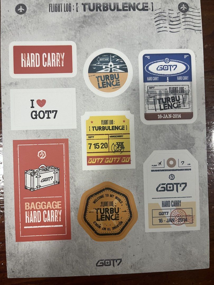 Flight Log: Turbulence (GOT7 preloved album) (Category: CDs & DVDs) located in Bacoor. Submitted by janey_sells (Listing ID 1450619817, Image 3). Description: Preloved GOT7 album Inclusions Photobook Sticker CD.