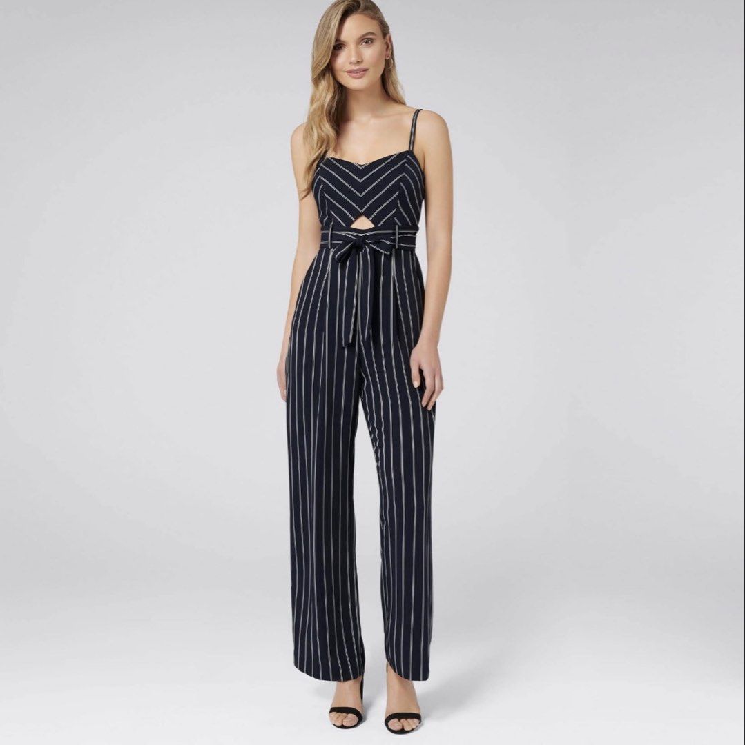 14-Forever/Ever New Sunday Stripes Jumpsuit (Category: Jumpsuits) located in Taguig. Submitted by house_of_petite (Listing ID 1450622000, Image 1). Description: I’ve been holding on to this for quite a while, thinking I might eventually find the right occasion to wear it. Sadly, that day never came. I wouldn’t really mind keeping it because it’s still in such great condition, but I’m posting here in case someone else could actually use it. It’s a