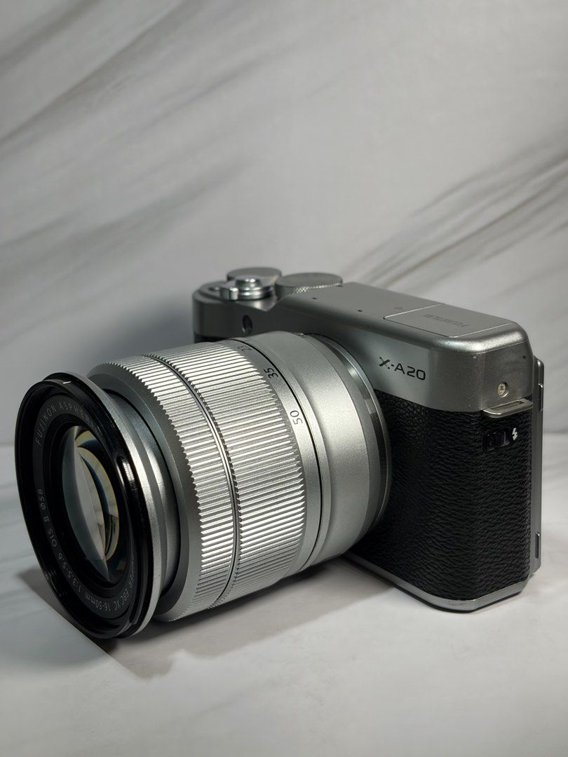 Fuji XA20 (Category: Cameras) located in Manila. Submitted by gadgetcentral (Listing ID 1450602955, Image 2). Description: For sale‼️ Fuji xa20 with 16-50mm lens / 16.3 MP 📸 Php17,000 💸 Condition:🔥 ✅keypad working ✅Autofocus working ✅flash working ✅Quality shots ✅No fungus ✅No vignette ✅💯% Good condition Inclusions: ➡️ Fuji xa20 body ➡️ Fuji lens 16-50mm ➡️ Battery ➡️ Charger cable 📍location Gadget central Upper-ground Farmers plaza cubao Qc
