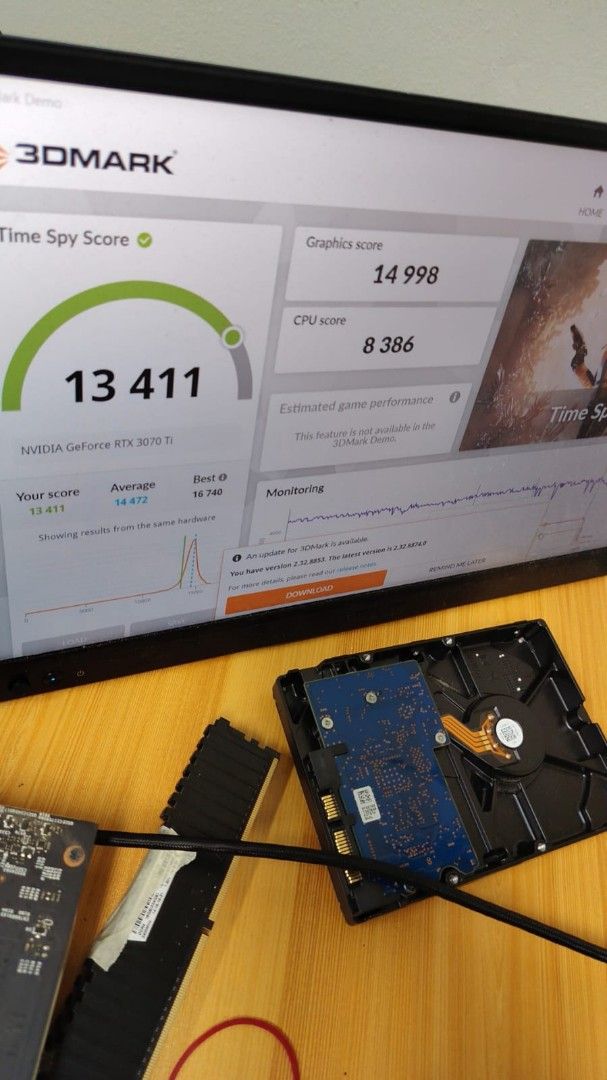 GIGABYTE GAMING OC RTX 3070TI513524716955904005