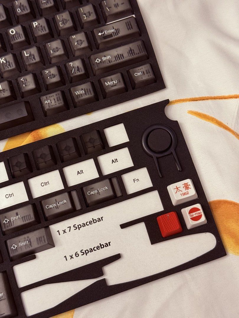 GMK Keycaps Set - Smoky Quartz (Category: Computer Keyboard) located in Muntinlupa City. Submitted by josh.mariano (Listing ID 1450669315, Image 2). Description: whatever is in the photos is what you’ll get 1k firm Slightly used - Please check photos for a complete list of included keycaps SF c/o buyer PM for details.