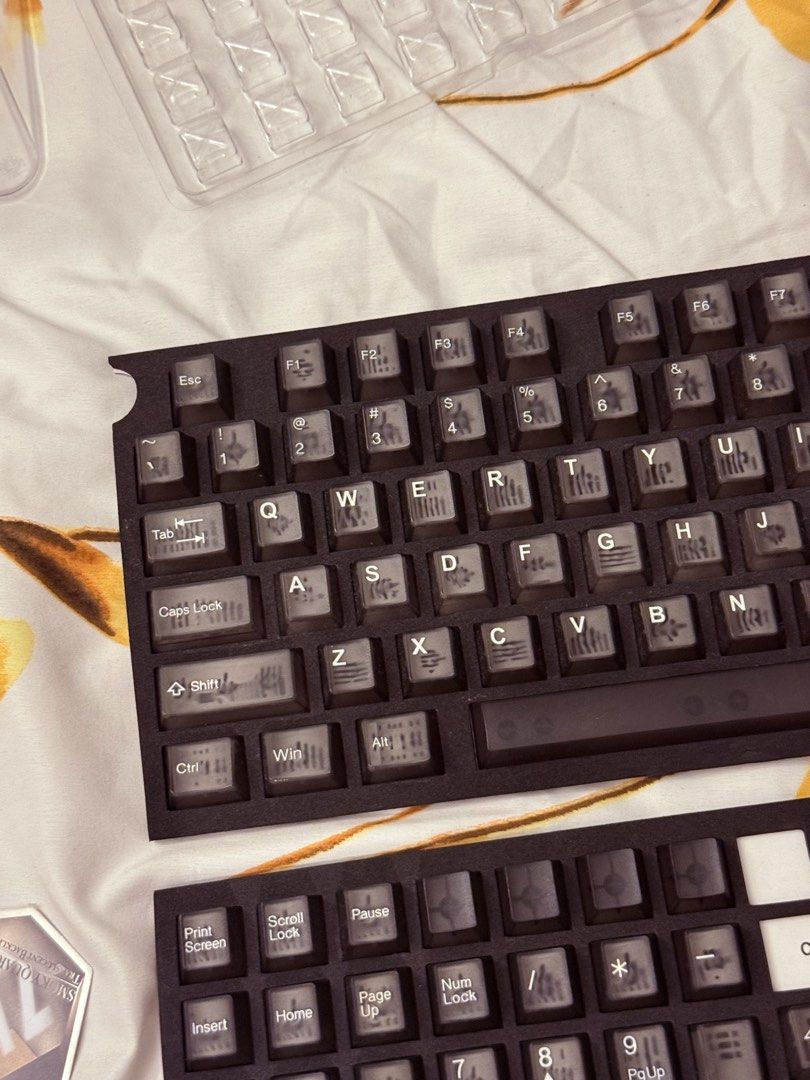 GMK Keycaps Set - Smoky Quartz (Category: Computer Keyboard) located in Muntinlupa City. Submitted by josh.mariano (Listing ID 1450669315, Image 3). Description: whatever is in the photos is what you’ll get 1k firm Slightly used - Please check photos for a complete list of included keycaps SF c/o buyer PM for details.
