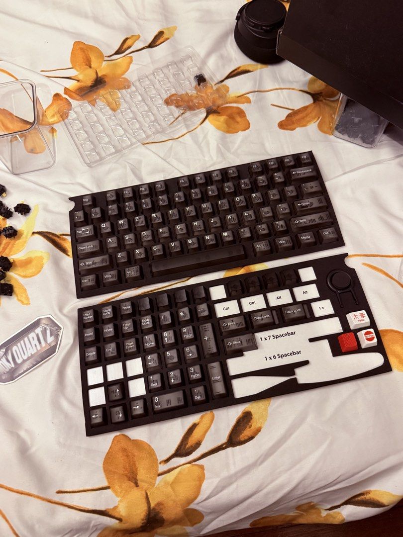 GMK Keycaps Set - Smoky Quartz (Category: Computer Keyboard) located in Muntinlupa City. Submitted by josh.mariano (Listing ID 1450669315, Image 1). Description: whatever is in the photos is what you’ll get 1k firm Slightly used - Please check photos for a complete list of included keycaps SF c/o buyer PM for details.