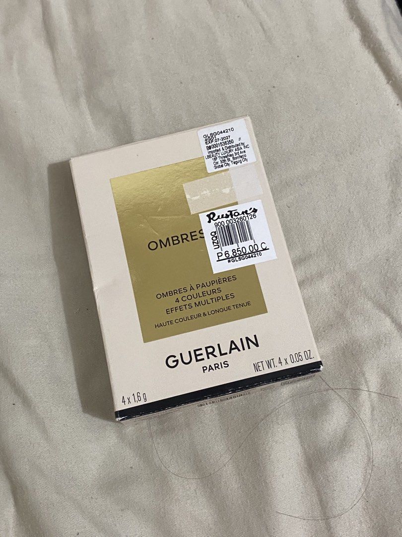 Guerlain Paris eyeshadow palette (original) (Category: Makeup) located in Tacloban City. Submitted by alieniaic (Listing ID 1450640756, Image 2). Description: Original Guerlain eyeshadow palette for a fraction of the price..