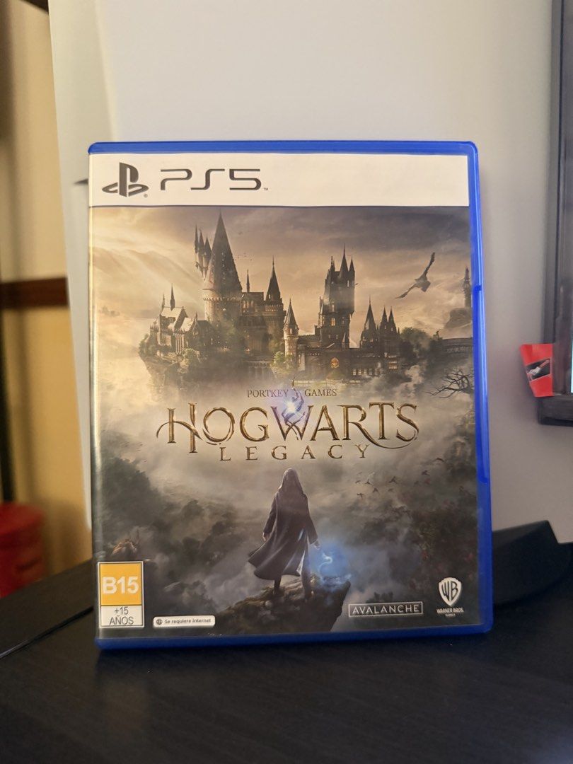 Hogwarts Legacy (PS5) (Category: PlayStation) located in Santa Ana. Submitted by ericinciso (Listing ID 1450642035, Image 1). Description: RUSH | FOR SALE PlayStation 5: Hogwarts Legacy.