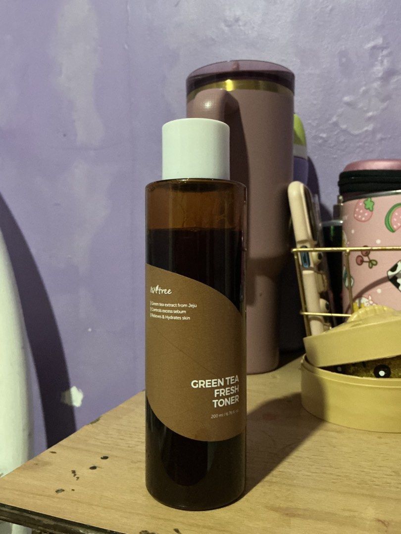 Innisfree Green Tea Fresh Toner 200ml (Category: Face Care) located in Caloocan City. Submitted by opdlovesurjj (Listing ID 1450715346, Image 2). Description: Innisfree Green Tea Fresh Toner. Almost full, only used 5x. RFS: cant make it to work on my skin mod: jnt or lalamove.