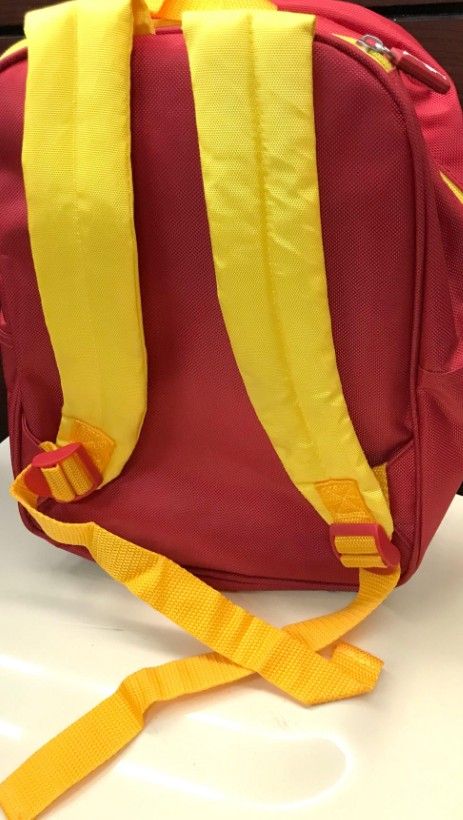 Jollibee Red and Yellow Backpack (Category: Babies & Kids Fashion) located in Bacoor. Submitted by qualityucantrust (Listing ID 1450698832, Image 3). Description: - Adorable Jollibee character design - Vibrant red color with yellow straps - Adjustable shoulder straps for a comfortable fit - Ideal for school, travel, or everyday use - Made with durable materials - A perfect gift for your little Jollibee fan! FREEBIE: 3pcs Jolitoy FIX PRICE SUREBUY