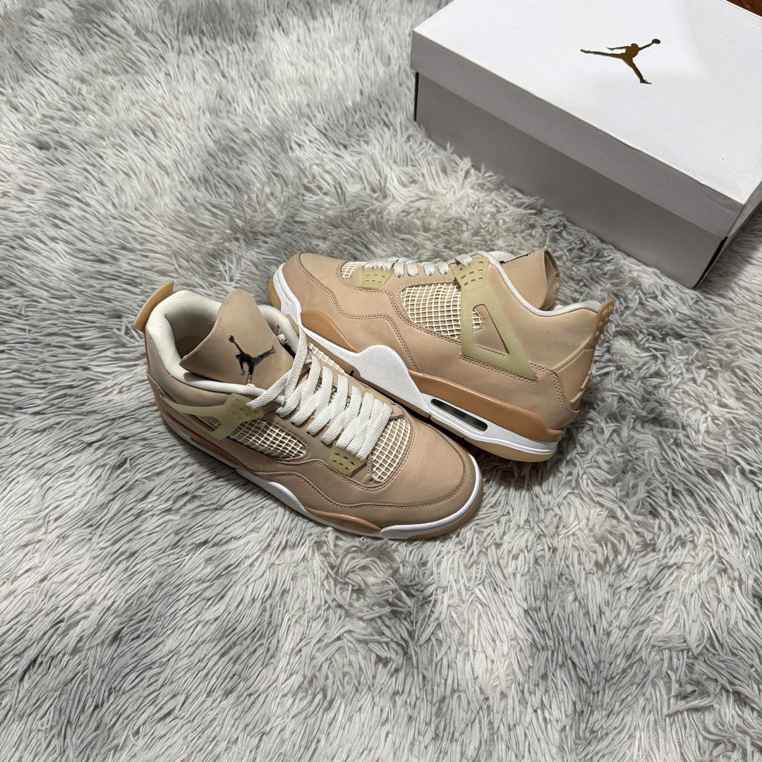 Jordan 4 retro “Shimmer” (Category: Sneakers) located in Cavite. Submitted by acentials (Listing ID 1450650946, Image 1). Description: Jordan 4 retro “Shimmer” sz 11.5w|10m / like new Php 4,498.