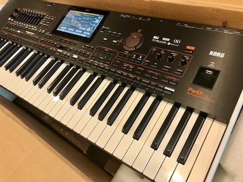 Korg Pa4X Professional Arranger Keyboard (Category: Musical Instruments) located in Caloocan City. Submitted by mysticturtle.6a146f (Listing ID 1450647583, Image 2). Description: Korg Pa4X Professional Arranger keyboard with large touchscreen and USB. Perfect for music production and live performance. Ready for its next musician!.