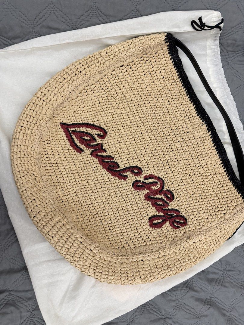 Lancel Raffia M Hobo (Category: Luxury Bags & Wallets) located in Quezon City. Submitted by trxdc22 (Listing ID 1450591533, Image 3). Description: Purchased Printemps Paris July 2026.