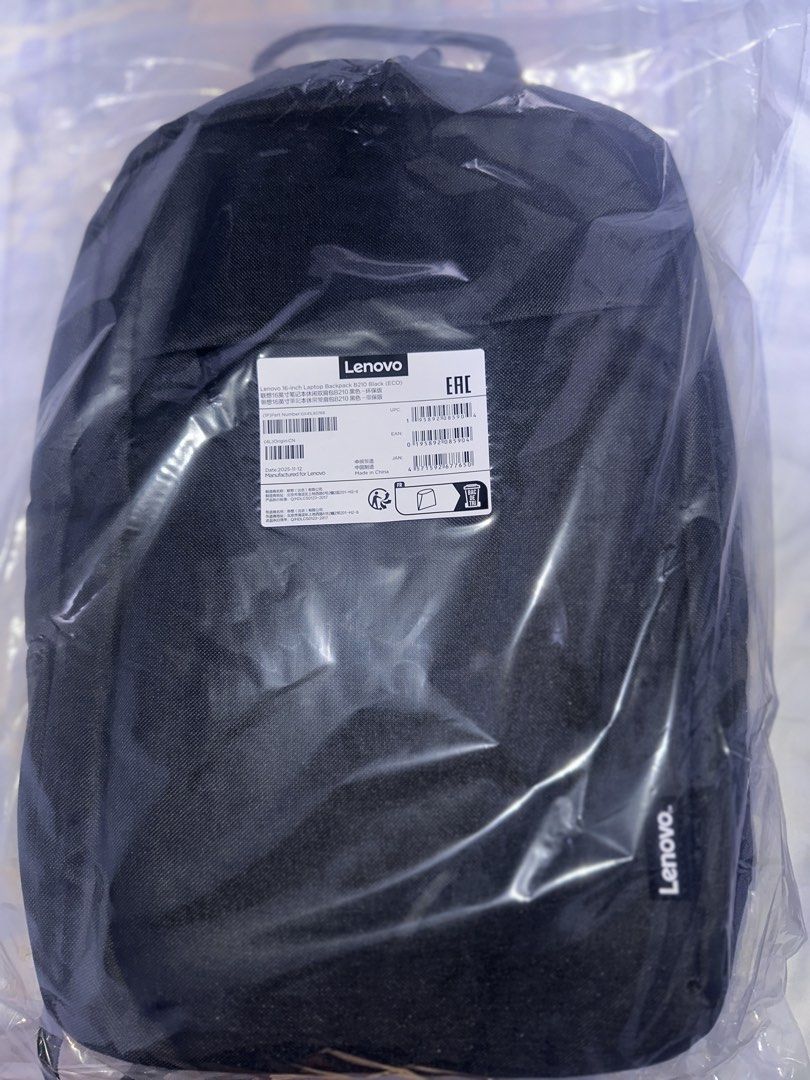 Lenovo Backpack Black513976373095311360