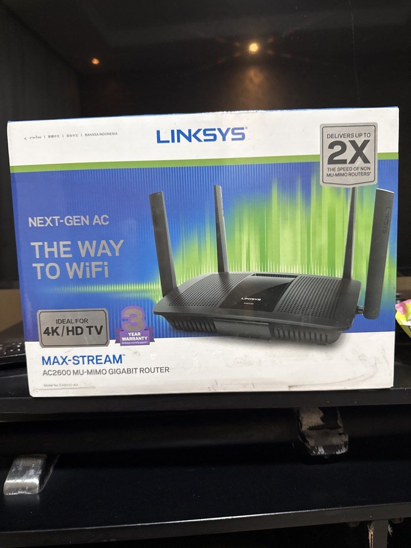 Linksys Max-Stream AC2600 MU-MIMO Gigabit Router