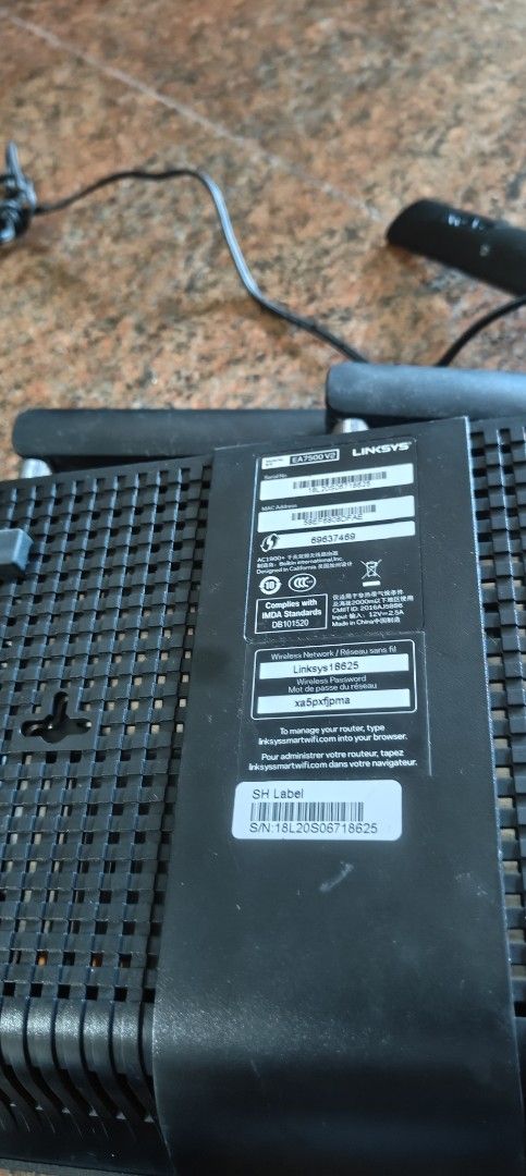 Linksys Wi-Fi Routers (Multiple Units)513656527331665921