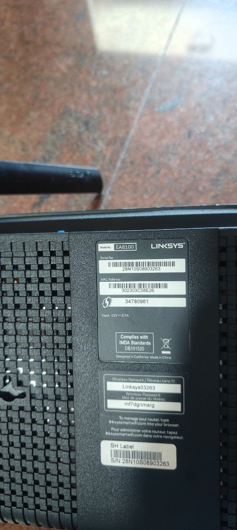 Linksys Wi-Fi Routers (Multiple Units)513656527331665923