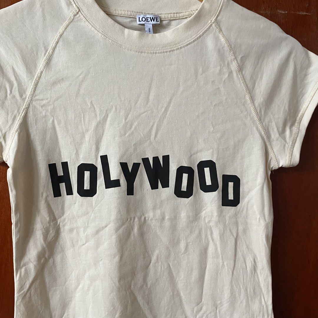 Loewe Holywood (Category: Blouses) located in Davao. Submitted by john661 (Listing ID 1450536711, Image 3). Description: Loewe Holywood Size M on tat 15.5x24 No issue Excellent condition.