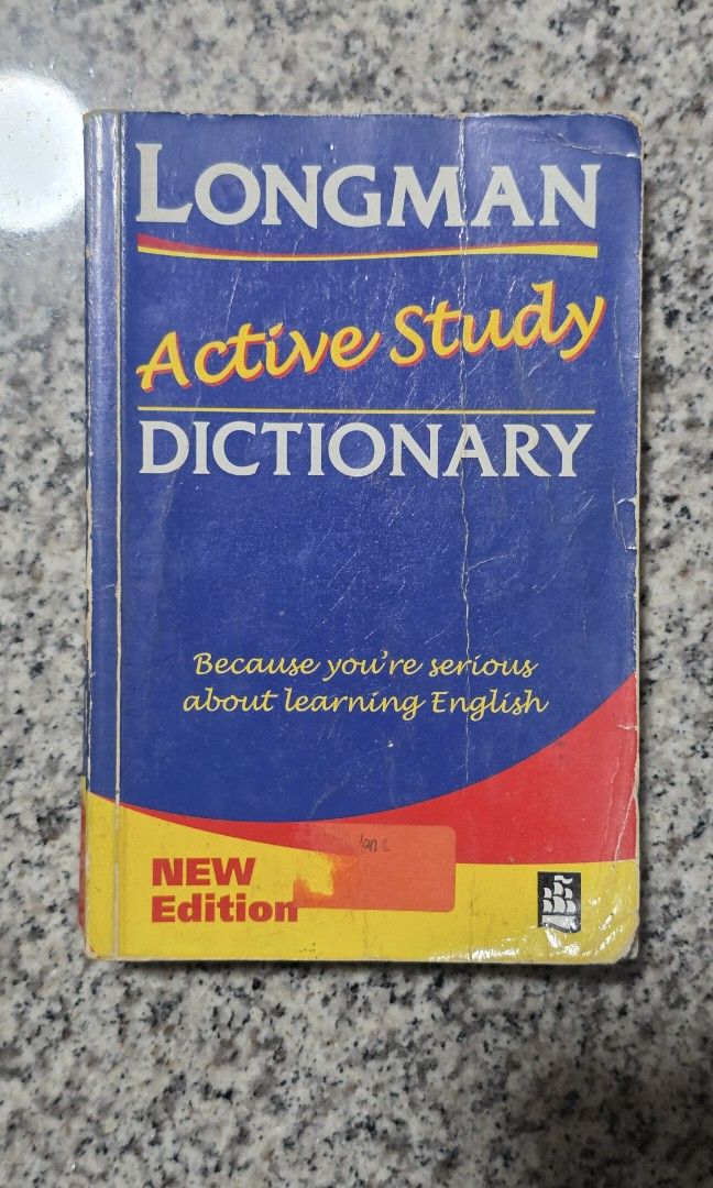 Longman Active Study Dictionary (Category: Textbooks) located in Singapore. Submitted by nycto (Listing ID 1450548726, Image 2). Description: - Longman Active Study Dictionary (New Edition) - Ideal for English language learners - "Because you're serious about learning English." - Functional reference book.