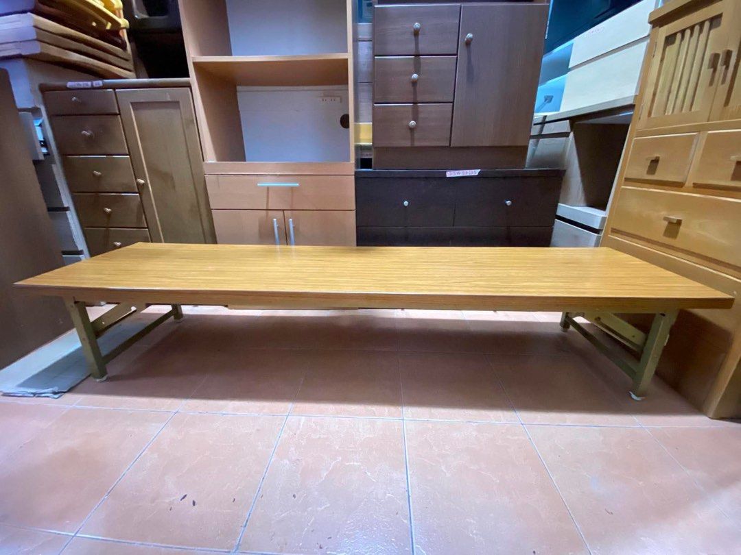 LOW TYPE LONG FOLDING TABLE‼️ (Category: Announcements) located in Manila. Submitted by nanzkie_2015 (Listing ID 1450583490, Image 1). Description: LONG FOLDING TABLE ‼️ *Low type L71 W18 H13 inches 🏷️3500.