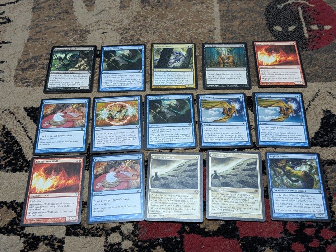 Magic The Gathering MTG Trading Cards (Category: Raw Singles) located in Makati City. Submitted by thepatentedmill.ph (Listing ID 1450584008, Image 2). Description: - Magic The Gathering MTG Trading Cards - Assroted / Random - 145 Pieces Cards - Price: 2,000.00 / Take All RFS: Decluttering.
