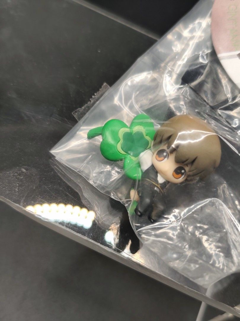 MegaHouse 2013 Figure with Clover Charm (Category: Figurines & Statues) located in Rizal. Submitted by royalty1998 (Listing ID 1450574799, Image 2). Description: - Cute chibi figure from MegaHouse (2013) - Includes a clover charm accessory - Still in original packaging - Ideal for collectors and anime figure fans.