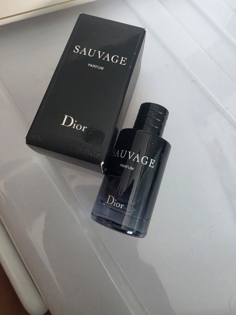 Mini 10ml Dior Sauvage Parfum (Category: Fragrance & Deodorants) located in Paranaque City. Submitted by 3starx (Listing ID 1450539506, Image 2). Description: 💜Please read before buying💜 All posted items are authentic from the USA. No RUSH PICKUP. I will provide pick up day and time options. I will not hold PAID items. Payment will be made once pick up has been booked and due for pick up as well Mode of delivery: SAME DAY DELIVERY ONLY FROM PAR