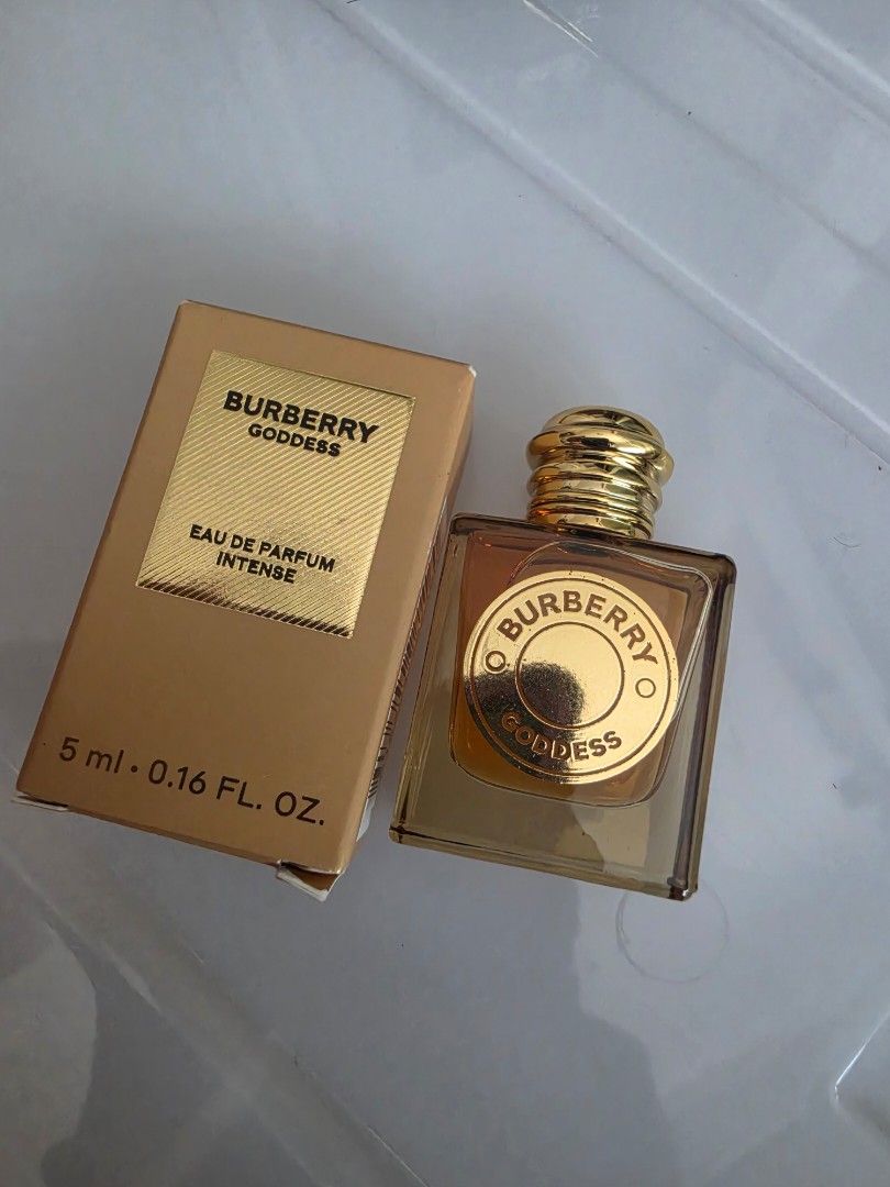 Mini 5ml Burberry Goddess Edp Intense (Category: Fragrance & Deodorants) located in Paranaque City. Submitted by 3starx (Listing ID 1450540600, Image 2). Description: 💜Please read before buying💜 All posted items are authentic from the USA. No RUSH PICKUP. I will provide pick up day and time options. I will not hold PAID items. Payment will be made once pick up has been booked and due for pick up as well Mode of delivery: SAME DAY DELIVERY ONLY 
