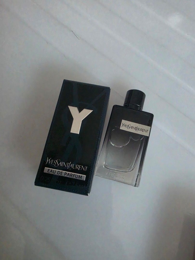 Mini 7.5ml Yves Saint Laurent Y EDP (Category: Fragrance & Deodorants) located in Paranaque City. Submitted by 3starx (Listing ID 1450544738, Image 2). Description: 💜Please read before buying💜 All posted items are authentic from the USA. No RUSH PICKUP. I will provide pick up day and time options. I will not hold PAID items. Payment will be made once pick up has been booked and due for pick up as well Mode of delivery: SAME DAY DELIVERY ONLY FR