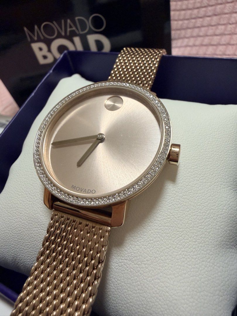 MOVADO ROSE GOLD (Category: Women's Watches) located in Quezon City. Submitted by PVDLL (Listing ID 1450542293, Image 3). Description: NO ISSUE BOUGHT IN NEW YORK RFS: HINDI GINAGAMIT.