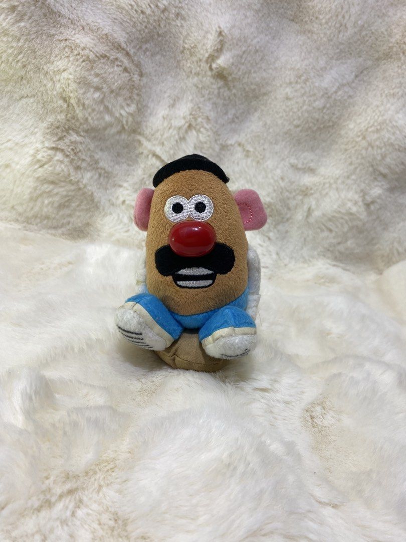 Mr. Potato Head Plush Charm/ Keychain (Category: Plushies & Soft Toys) located in Kalibo. Submitted by ollie_stuffshop (Listing ID 1450716976, Image 1). Description: Before you send your inquiries: ❗️Last Price is already posted ❗️Manage your expectations, WYSIWYG ❗️May need washing ❗️Shipping day is every Sunday - Adorable Mr. Potato Head plush toy - Features a red string for easy hanging - Ideal for Toy Story and Mr. Potato Head enthusiasts - C