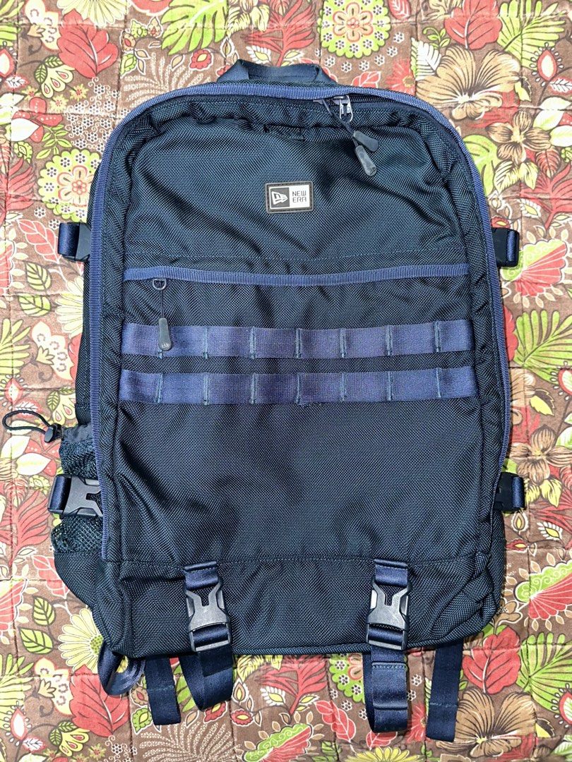 New Era Navy Blue Backpack (Category: Backpacks) located in Quezon City. Submitted by _apparels_ (Listing ID 1450681949, Image 1). Description: 🎒 New Era Backpack – ₱2,000🎒 Color: Navy Blue Price: ₱2,000 Location: Muntinlupa City Features: ✅ 3 Main Compartments ✅ Laptop Compartment (Fits up to 17” Laptop) ✅ Phone Pocket Inside ✅ YKK Zippers ✅ 2 Side Pockets: * 1 Mesh Pocket * 1 Velcro Pocket ✅ Adjustable Shoulder Straps for Comfortable Carrying