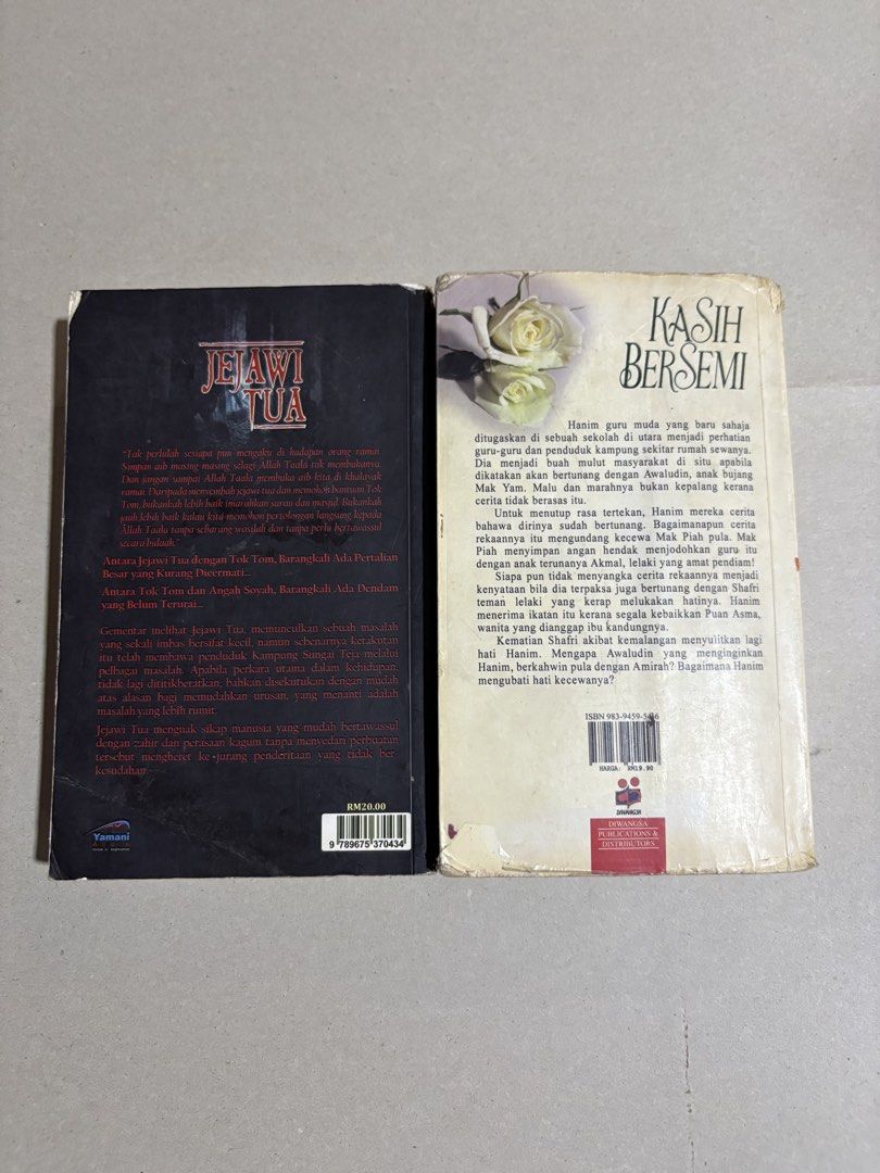 Novel melayu preloved (Category: Storybooks) located in Kuantan. Submitted by st4rr_ (Listing ID 1450598099, Image 2). Description: .