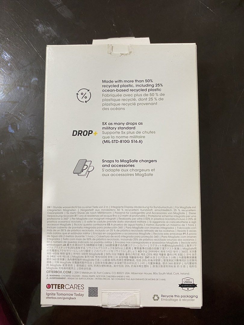 Otter box waterproof case for iphone 15 pro max (Category: Cases & Sleeves) located in Quezon City. Submitted by kylendez (Listing ID 1450546893, Image 2). Description: No issue at all.