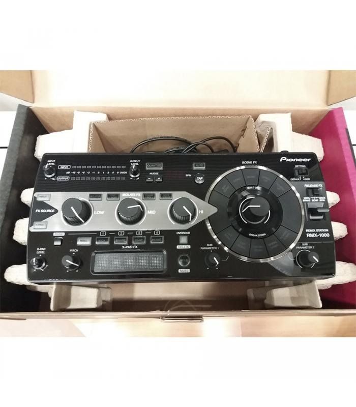 Pioneer RMX-1000 Remix Station DJ Controller (Category: Other Audio Equipment) located in Caloocan City. Submitted by mysticturtle.6a146f (Listing ID 1450645407, Image 1). Description: Pioneer RMX-1000 Remix Station for sale. Perfect for making your own remixes. Easy to use, VST/AU compatible. Combines DJing and music production with customizable features. Comes with original box..
